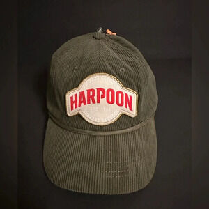 Harpoon Brewery Adjustable Baseball Cap Hat Logo Patch Rope Est. 1986
